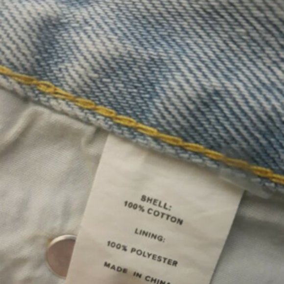 Superdown Scarlett Revolve Denim Jean Shorts Distressed Frayed Ripped Size 28 - Picture 8 of 8